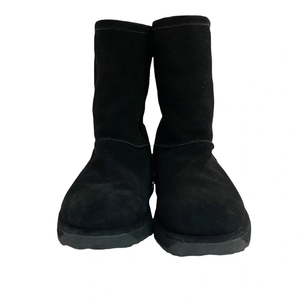Emu Black Suede Paterson Lo Ankle Boots